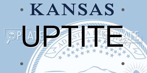 UPTITE Kansas License Plate