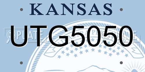 UTG5050 Kansas License Plate