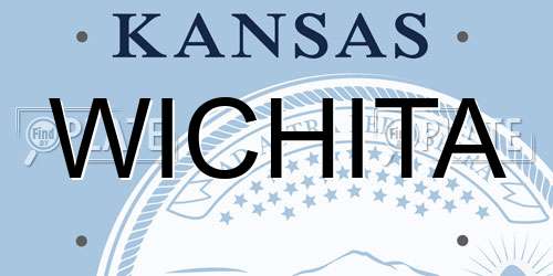WICHITA Kansas License Plate