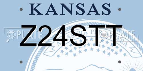 Z24STT Kansas License Plate
