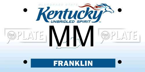 MM Kentucky License Plate