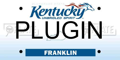 PLUGIN Kentucky License Plate