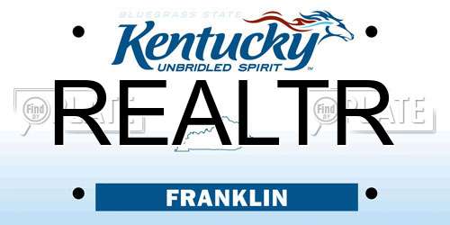 REALTR Kentucky License Plate