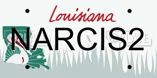 NARCIS2 Louisiana License Plate