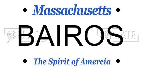 BAIROS Massachusetts License Plate