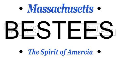BESTEES Massachusetts License Plate