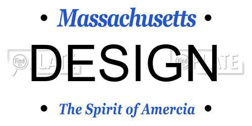 DESIGN Massachusetts License Plate