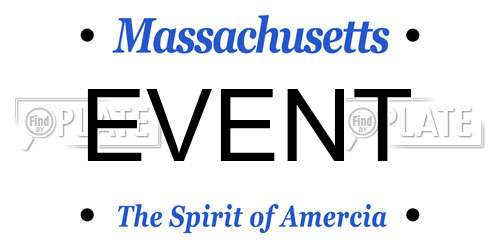 EVENT Massachusetts License Plate