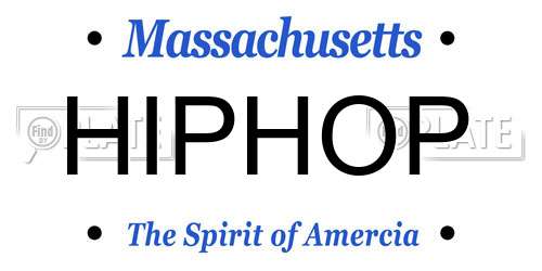 HIPHOP Massachusetts License Plate