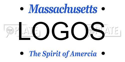 LOGOS Massachusetts License Plate