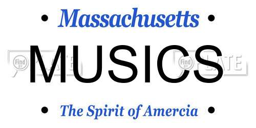 MUSICS Massachusetts License Plate