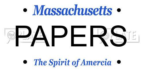 PAPERS Massachusetts License Plate