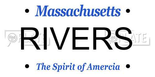 RIVERS Massachusetts License Plate