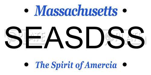 SEASDSS Massachusetts License Plate