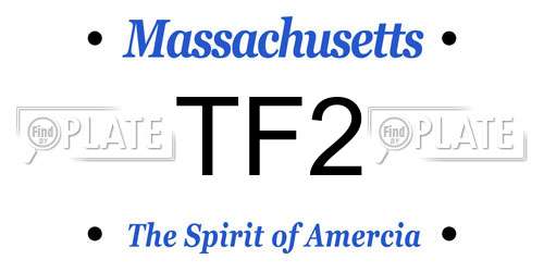 TF2 Massachusetts License Plate