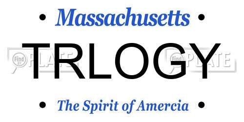 TRLOGY Massachusetts License Plate