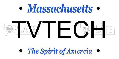 TVTECH Massachusetts License Plate