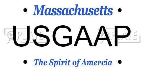 USGAAP Massachusetts License Plate