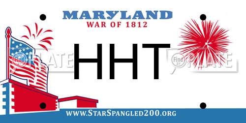 HHT Maryland License Plate