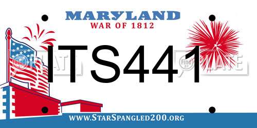 ITS441 Maryland License Plate