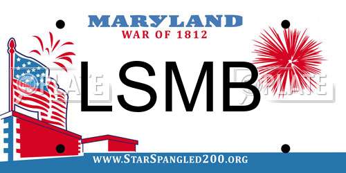 LSMB Maryland License Plate