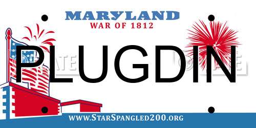 PLUGDIN Maryland License Plate