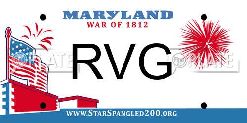 RVG Maryland License Plate