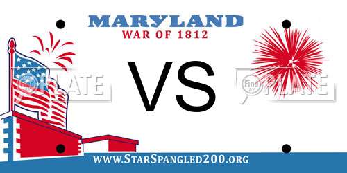 VS Maryland License Plate