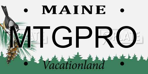 MTGPRO Maine License Plate