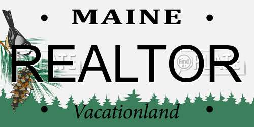 REALTOR Maine License Plate