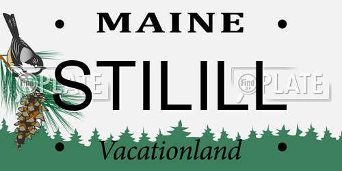 STILILL Maine License Plate