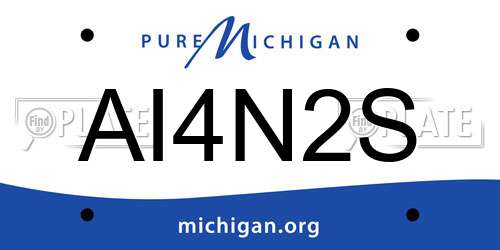 AI4N2S Michigan License Plate