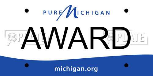 AWARD Michigan License Plate