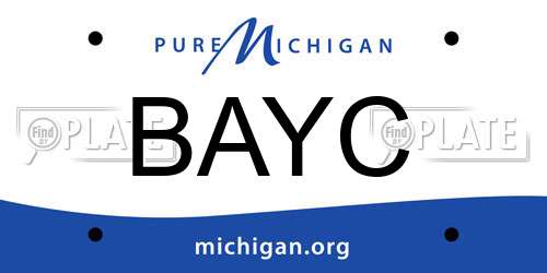 BAYC Michigan License Plate