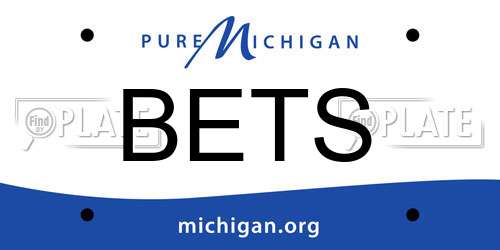 BETS Michigan License Plate