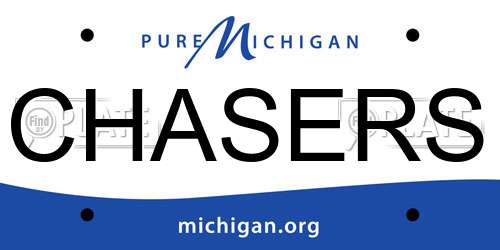 CHASERS Michigan License Plate