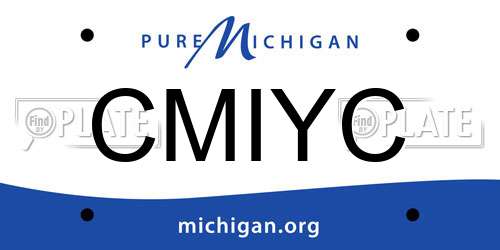 CMIYC Michigan License Plate