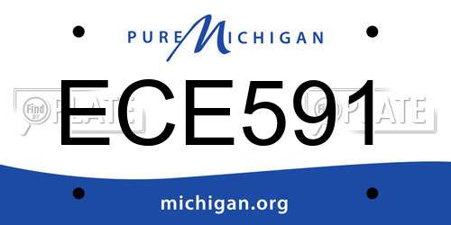 ECE591 Michigan License Plate