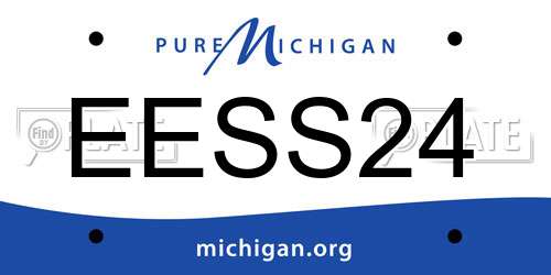 EESS24 Michigan License Plate
