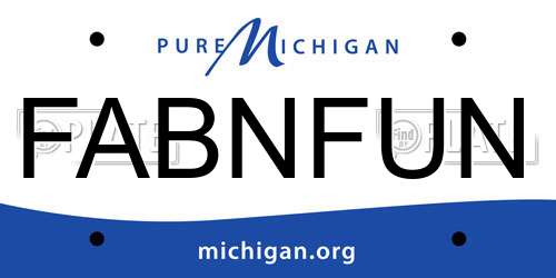 FABNFUN Michigan License Plate