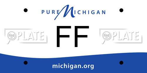FF Michigan License Plate
