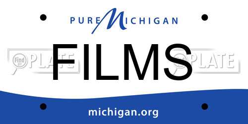FILMS Michigan License Plate