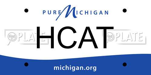 HCAT Michigan License Plate