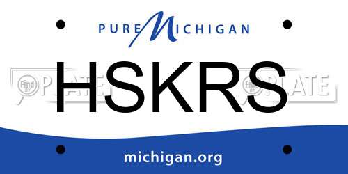 HSKRS Michigan License Plate