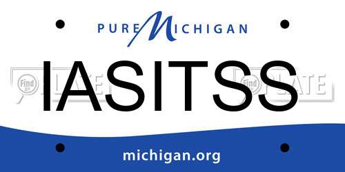 IASITSS Michigan License Plate
