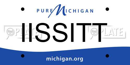 IISSITT Michigan License Plate