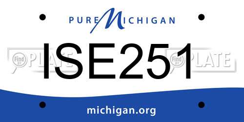 ISE251 Michigan License Plate