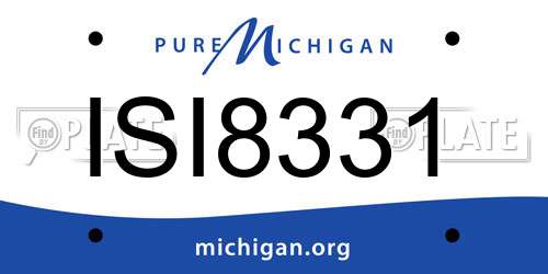 ISI8331 Michigan License Plate