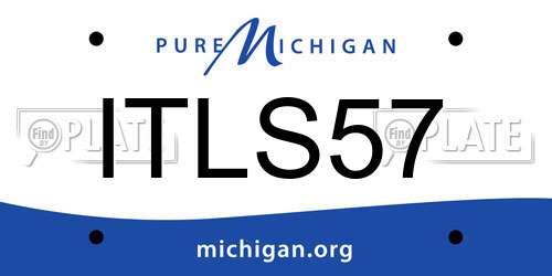 ITLS57 Michigan License Plate