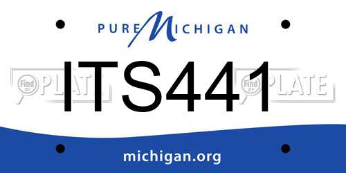 ITS441 Michigan License Plate